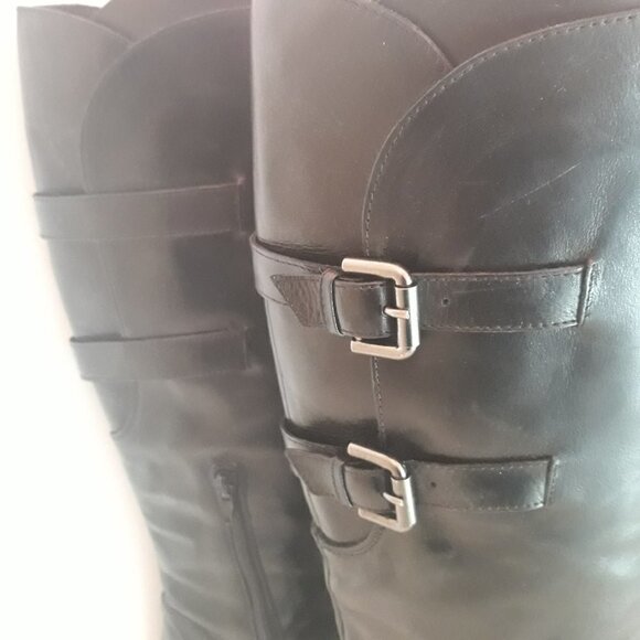 Sesto Meucci Tall Black Boot Sz 8M - Picture 4 of 11